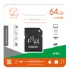 Карта памяти MicroSDXC 64GB UHS-I U3 Class 10 T&G + SD-adapter (TG-64GBSDU3CL10-01) - 2